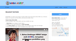 Desktop Screenshot of diklatbimba.com
