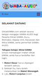 Mobile Screenshot of diklatbimba.com